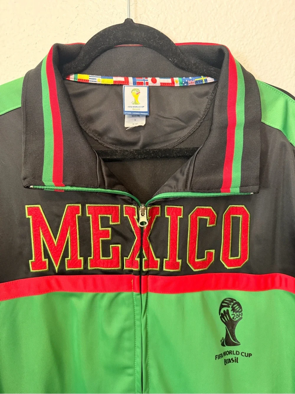 Mexico National Team Track Jacket 2014 World Cup
